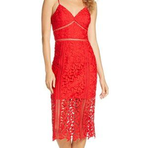 PRICE DROP SUPER SEXY $55 NWT S6 BARDOT LACE DRESS IN RED